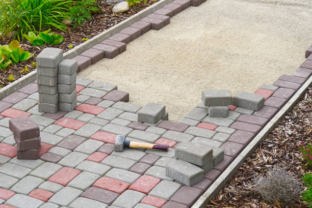 Residential Paver Driveway in Abernathy, TX